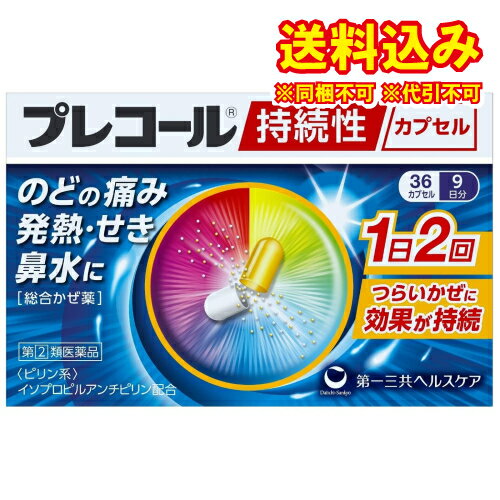 定形外）【第(2)類医薬品】プレコール　持続性カプセル　36カプセル【セルフメディケーション税制対象】