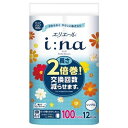 エリエール イーナトイレットティシュー シングル 12ロール入×6個(3)