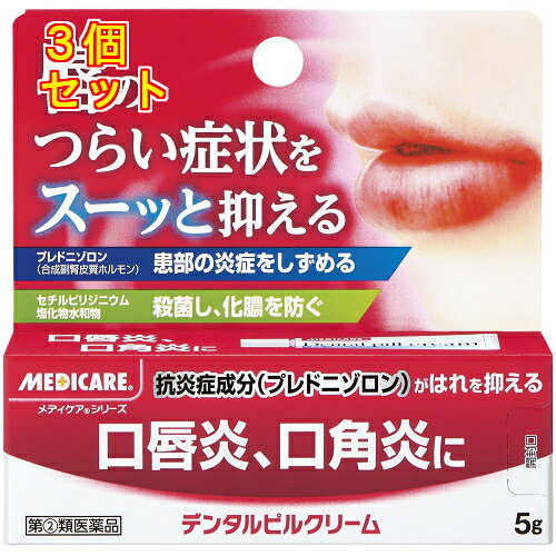 【第(2)類医薬品】メディケア　デンタルピルクリーム　5g×3個