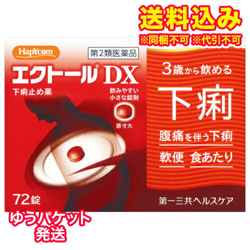 ゆうパケット）【第2類医薬品】エクトールDX　72錠