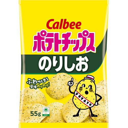カルビー ポテトチップス のりしお 55g×16個