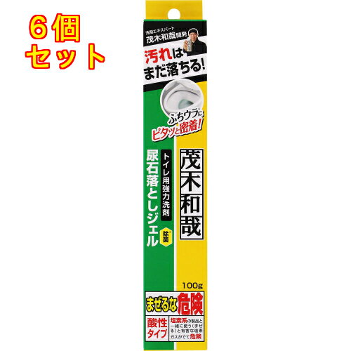 茂木和哉　トイレ尿石落としジェル　100g×6個