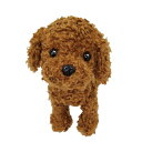 ぬいぐるみ Premium Puppy Toy Poodle Red プレミアムパピー トイプードル レッド 子犬 キュート DOG ブラウン