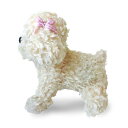 ぬいぐるみ Premium Puppy Toy Poodle White プレミアムパピー トイプードル 子犬 キュート DOG シロ 2