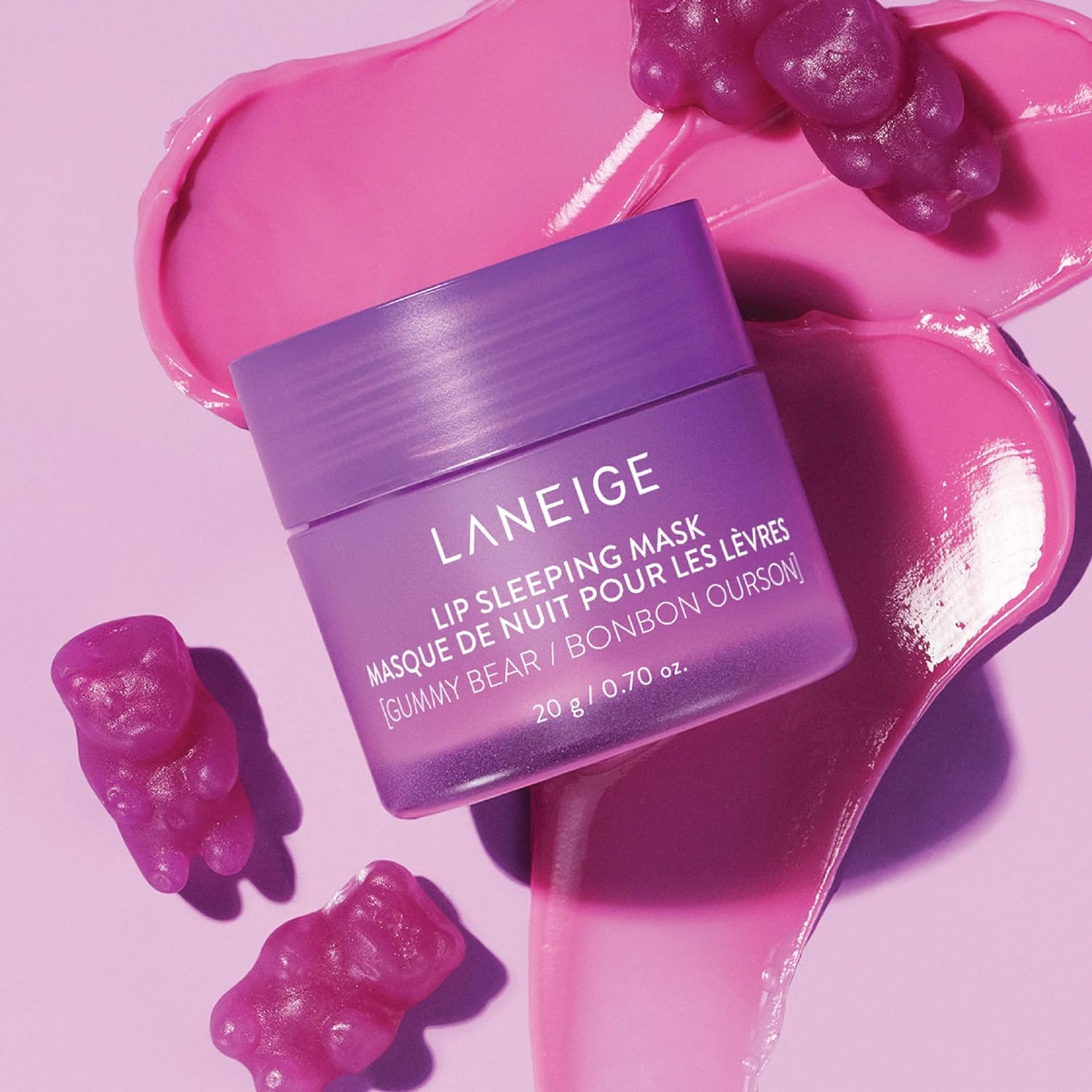 LANEIGE(ラネージュ) リップスリーピングマスク グミベア 20g 韓国コスメ 唇パック ナイトリペアリップ メーカー公式 ladyluck7-10000083 Lady Luck7 楽天市場店 サンプル画像2