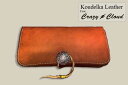 ★LaFan限定コラボ商品★【Koudlka Leather(クーデルカ レザー)×CrazyCloud(クレイジークラウド)】ネイティブウォレット 長財布 ■ 革財布 メンズ ウォレット レザーウォレット 本革 ゴローズ 元職人 goro's 継承 刻印入れ 対応 ビンテージ プレゼント オーダーメイド