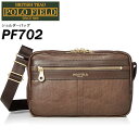 ★今だけ!!ポイント10倍★【LOWARD - ロワード - 】【POLO FIELD(ポロフィールド)】【PF702】ショルダーバック ボディバッグ サコッシュ 斜めがけ ポシェット ナイロン メンズバッグ メンズ クローム ビジネスバッグ ビジネス 入学式 入社式 卒業式 プレゼント