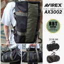 !!|Cg10{yLOWARD - [h - zyAVIREX(ABbNX)zyAX3002z~^[3WAY_btobN jZbNX fB[X Y obNpbN bNTbN RBT Series CORDURA FABRIC X[c w Ў Ǝ v[g