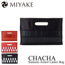 【MIYAKE(ミヤケ)】■ CHACHA ■ ハンドバッグ Kyoto MIYAKE サムライバッグ（甲冑鞄）SAMURAI JAPAN 日本 京都 宇治 人形工房 瑞宝単光章 パリ ​三宅啓介 戦国 レザー ギフト プレゼント 戦国 武将 淀殿　茶々 京人形み彌け