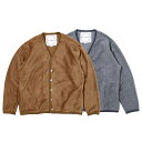 バーラップ アウトフィッター BURLAP OUTFITTER フリース カーディガン 米軍 US ARMY ストリート アメカジ ミリタリー ワーク カジュア...