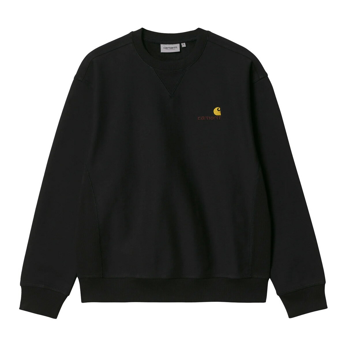 カーハート ワークインプログレス CARHARTT WIP AMERICAN SCRIPT SWEAT 89XX BLACK スウェット I025475-25F