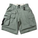 LAKH N {gX J[SV[c Zp Y j 傫 rbOTCY AEghA ~^[ Xg[g JWA uh OLIVE I[u TEN POCKETS CARGO SHORTS HERRINGBONE M-XL