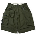 LAKH N {gX J[SV[c Zp Y j 傫 rbOTCY AEghA ~^[ Xg[g JWA uh OLIVE I[u TEN POCKETS CARGO SHORTS RIPSTOP M-XL