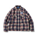 LFYT t@CGbg VcWPbg S by Xg[g qbvzbv bp[ AJW JWA AEghA Lv X|[c _X uh FLANNEL SHIRT JACKET LA221014 RED bh