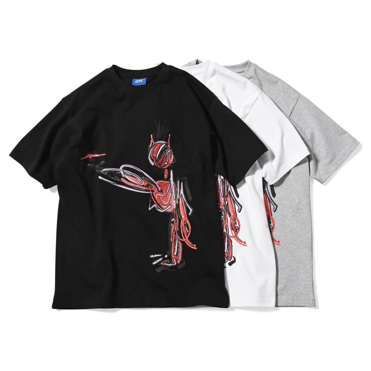 LFYT × KYZER ラファイエット × カイザー Tシャツ Lafayette エルエフワイティー 半袖 ロンT グラフィック アート ニューヨーク ストリート ヒップホップ ダンス ラッパー ダンサーファッション アメカジ ブランド SHOOT LOVE TEE LS230104 ★★