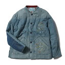 xC_[X LIBERAIDERS fjWPbg _T[t@bV Xg[g qbvzbv bp[ AJW JWA AEghA Lv X|[c _X uh LR DENIM PUFFER JACKET 760062203 INDIGO CfBS