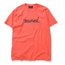 PWNED × FASCINATED パウンド× ファスィネイティド Tシャツ 半袖 ロゴ ストリート ヒップホップ ダンス ラッパー ダンサーファッション カジュアル スポーツ ブランド PW21SS06 ORANGE オレンジ