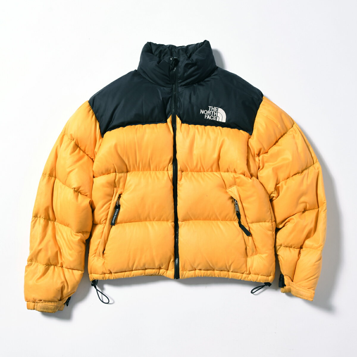 THE NORTH FACE ザ ノースフェイス ダウンジャケット NUPTSE DOWN JACKET YELLOW×BLACK