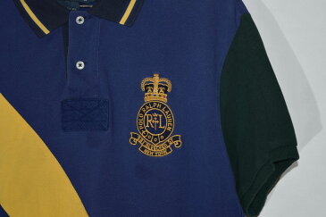 【Lサイズ】 POLO RALPH LAUREN ポロ・ラルフローレン BLEECKER ST POLO ポロシャツ 【中古】