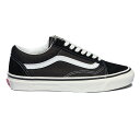 Vans バンズ スニーカー アナハイムファクトリー キックス シューズ 靴 男性 メンズ カレッジ ストリート カジュアル ブランド OLD SKOOL 36DX -ANAHEIM FACTORY- オールドスクール VN0A38G2PXC BLACK ブラック