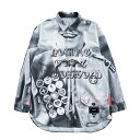 WANNA i Vc Xg[g qbvzbv bp[ _T[ AJW JWA uh YOUNG GUNZ BLOSSUM PRINT SHIRTS WA23234