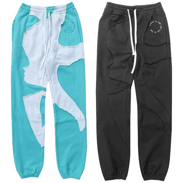 WANNA ワナ スウェットパンツ ストリート ヒップホップ ラッパー ダンサー アメカジ カジュアル ブランド “YIN YANG” SWEAT PANTS WA23305