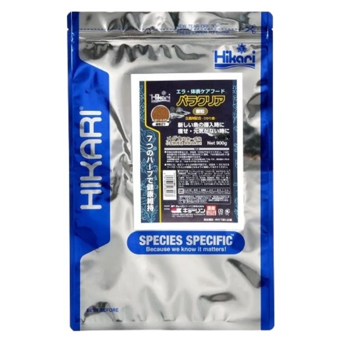 キョーリン パラクリア 顆粒 900g メダカ幼魚〜成魚 小型熱帯魚 ハーブ エラ・体表ケア 餌 フード メダカの餌