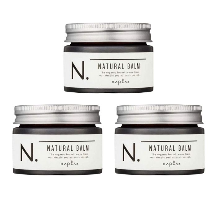 【3個セット】ナプラ N. エヌドット ナチュラルバーム 45g ヘアワックス＆ハンドクリーム 美容院 サロン専売品
