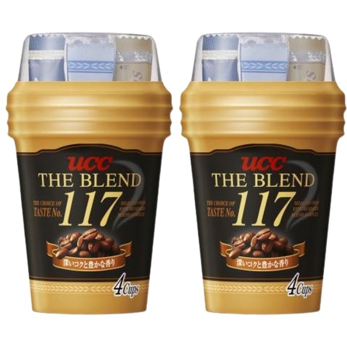 楽天LaffeyStore【2個セット】カップコーヒー　ザ・ブレンド117　4P
