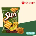 オリオン サンチップ ガーリック 80g お菓子 韓国食品 韓国お菓子 スパイシー スナック菓子 SUNチップ sun チップス
