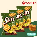 【3袋セット】オリオン サンチップ ガーリック 80g お菓子 韓国食品 韓国お菓子 スパイシー スナック菓子 SUNチップ sun チップス