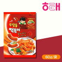 ヘテ 辛ダンドントッポキスナック 65g 甘ピリ辛味 おやつ スナック 韓国お菓子 韓国食品 ピリ辛 トッポギ おみやげ 韓国