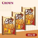 【3袋セット】CROWM チュロッツ 56g お菓子韓国食品 韓国お菓子 スペイン ドーナッツ チュロス クラウン チュロス チュロッツスナック チュロスナック