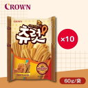 【10袋セット】CROWM チュロッツ 56g お菓子韓国食品 韓国お菓子 スペイン ドーナッツ チュロス クラウン チュロス チュロッツスナック チュロスナック(4)