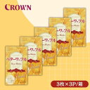 【5袋セット】CROWN バターワッフル(3枚×3P) 35g 韓国菓子 お土産 バター味 ワッフル おみやげ 韓国