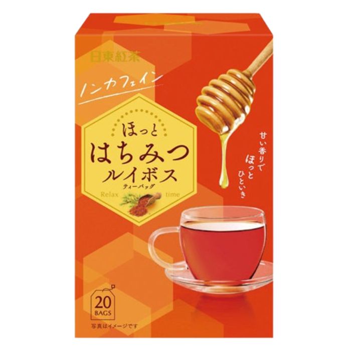 【選べる個数】はちみつルイボスティーバッグ 日東紅茶 ノンカフェイン 甘い ティーバッグ リラックス ご褒美 プレゼント ギフト ルイボスティーのサムネイル