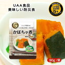 アルファフーズ UAA食品 かぼちゃ煮 90g 美味しい防災食 非常食 介護食 惣菜 パウチ袋 防災食 レトルト 保存食 備蓄食料 防災グッズ