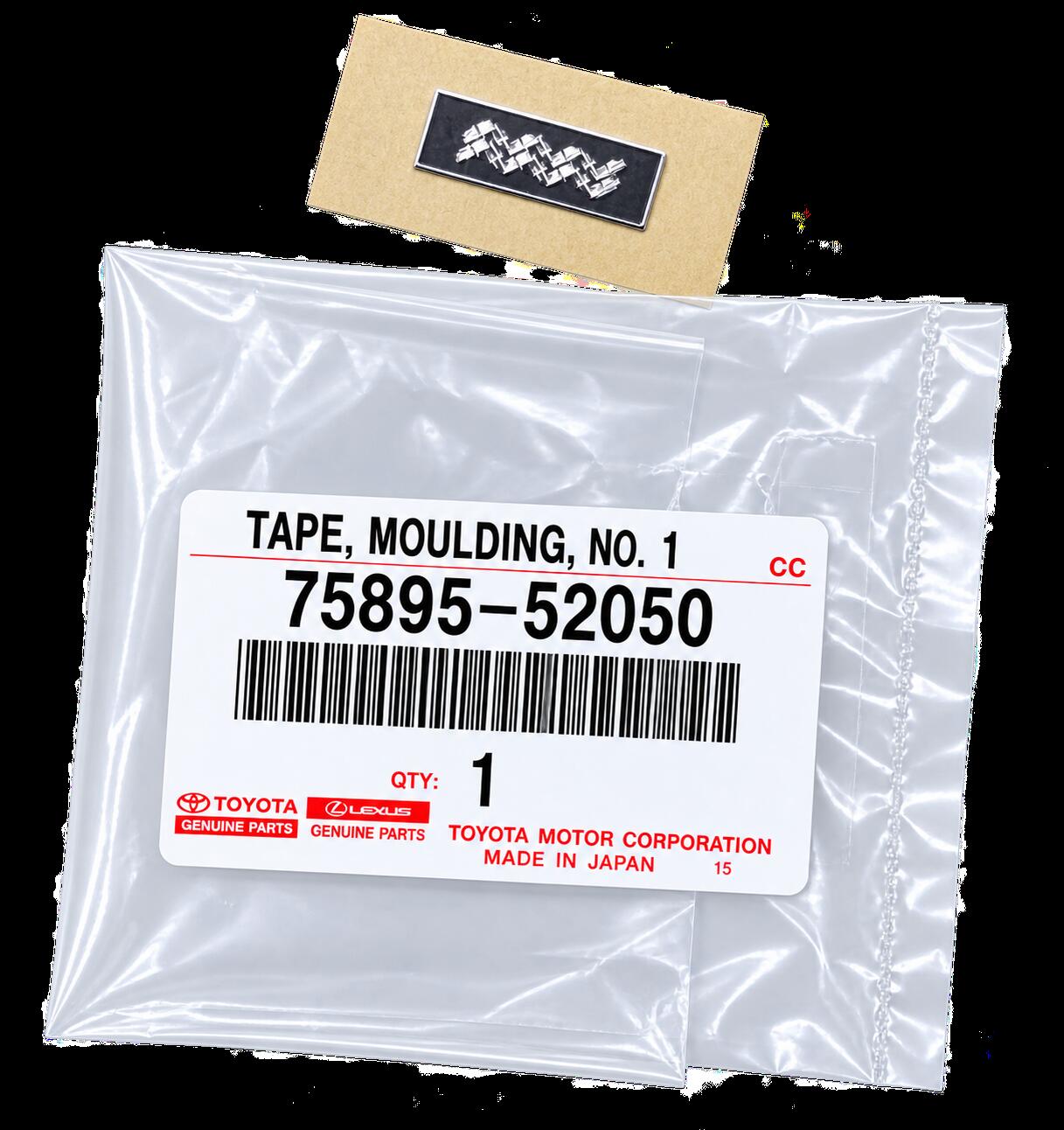 楽天市場】トヨタ 純正 モールディングテープ 75895－28010の通販