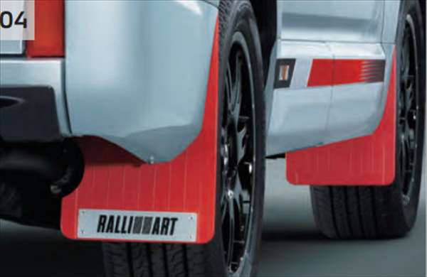 『デリカ D:5』 純正 CV1W RALLIART マッドフラップ MZ531474 パーツ 三菱純正部品...