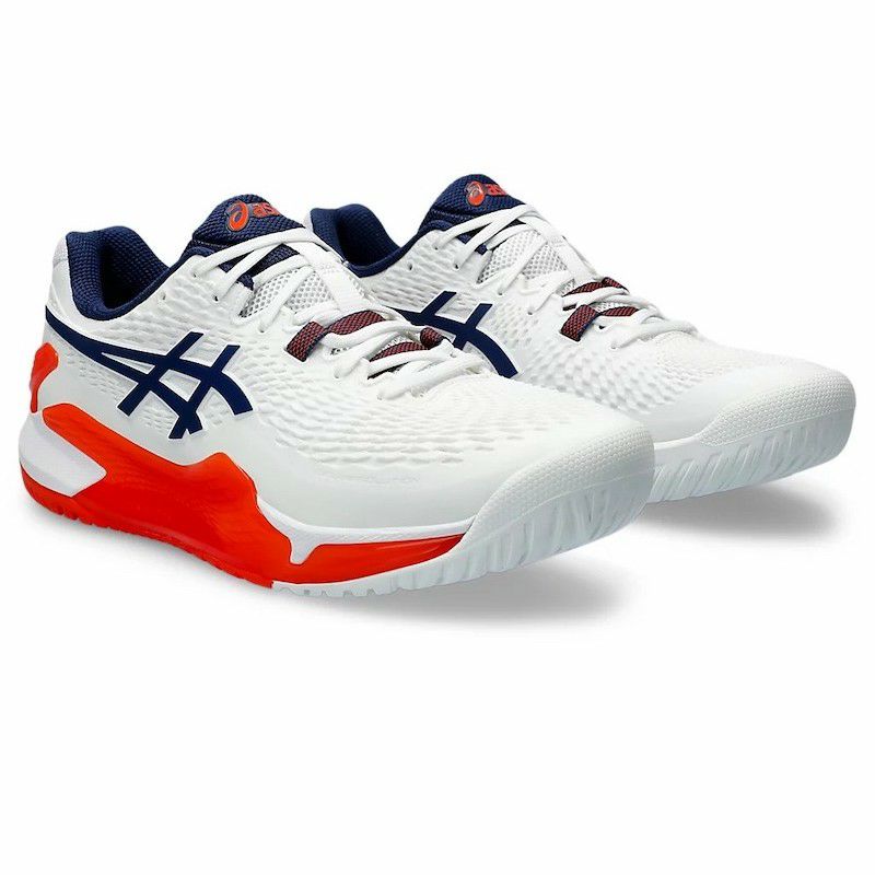 アシックス(asics) テニスシューズ ゲルレゾリューション 9 ワイド (GEL-RESOLUTION 9 wide) オールコートモデル (1041A376-102) 2024.01発売