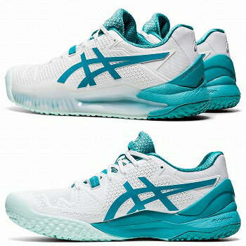 アシックス(asics) テニスシューズ ゲルレゾリューション 8 OC (GEL-RESOLUTION 8 OC)(砂入り人工芝(オムニ)＆クレーコート)(1042A071-106)(2020.7発売)