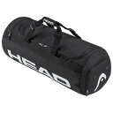 ヘッド(HEAD) ツアー スポーツ バッグ 50L ブラック/ホワイト (TOUR SPORTS BAG 50L BKWH) 260674【2024年モデル】