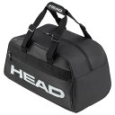 【予約品☆2024年モデル】 ヘッド(HEAD) ツアー コート バッグ 40L ブラック/ホワイト (TOUR COURT BAG 40L BKWH) 260694