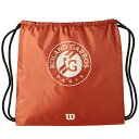 【予約品☆2025年モデル】ウイルソン(Wilson)テニスバッグ ローランギャロス2025 シンチバッグ(ROLAND GARROS 2025 CINCH B...