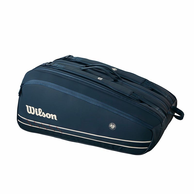 【予約品☆2025年モデル】ウイルソン(Wilson)テニスバッグ ローランギャロス2025 セッション ソワレ 15PK(ROLAND GARROS 2025 SESSION SOIRE 15PK)WR8043001001