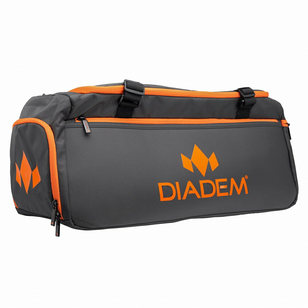 乐天商城 - 【2025年Newカラー】ダイアデム(DIADEM) ダッフルバッグ TFD010 チャコールxオレンジ(384)