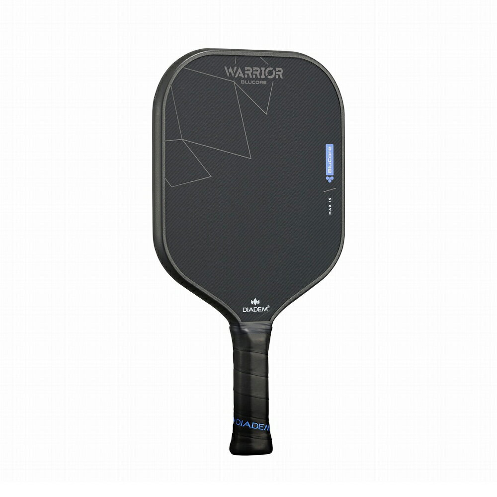 【2025年モデル】ダイアデム(DIADEM) ピックルボールパドル ウォーリアー ブルーコア マックス19(Warrior Blucore Max19) TPA020
