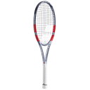 【予約品☆ポイント10倍】バボラ(Babolat) テニスラケット ピュアストライク 100 メタリックグレー (PURE STRIKE 100) 101579