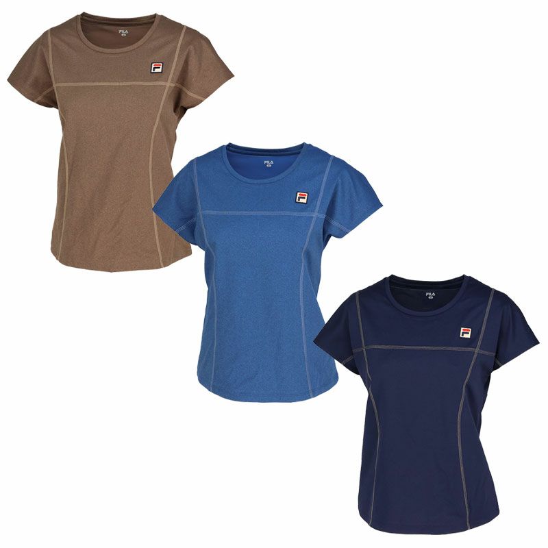 【ポイント10倍】フィラ（FILA）テニスウェア ウィメンズ ゲームシャツ EL0225 9月発売モデル