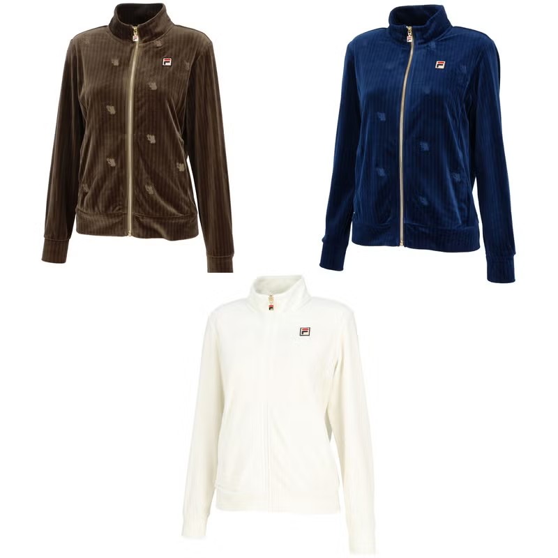 【予約品☆ポイント10倍】フィラ（FILA）テニスウェア ウィメンズ　トラックジャケット CZ6FGW028 9月発売モデル
